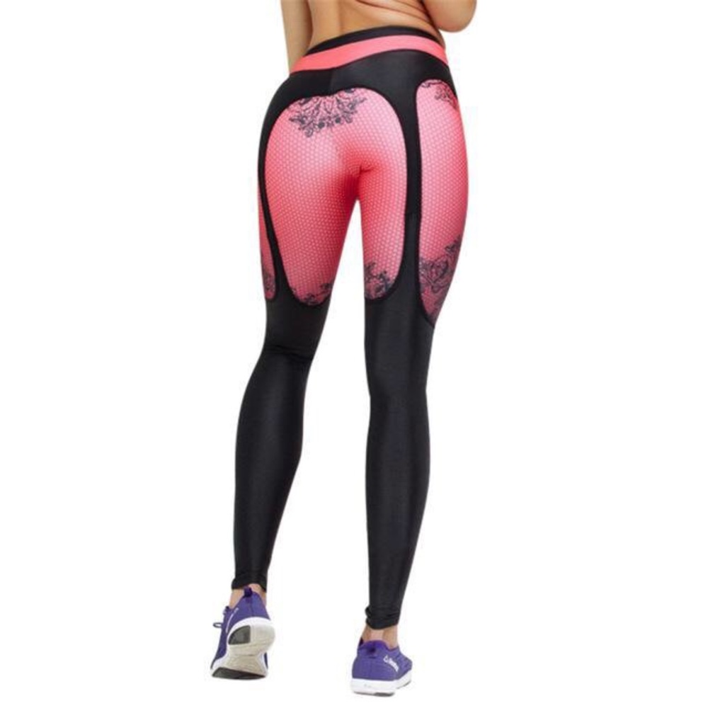 FITSTAR SEXY GARTER LEGGINGS YOGA PANTS WORKOUT